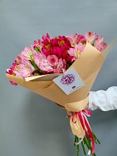 Букет малиновое вино в Аксеново Букет цветов из:  Альстромерии в Аксеново