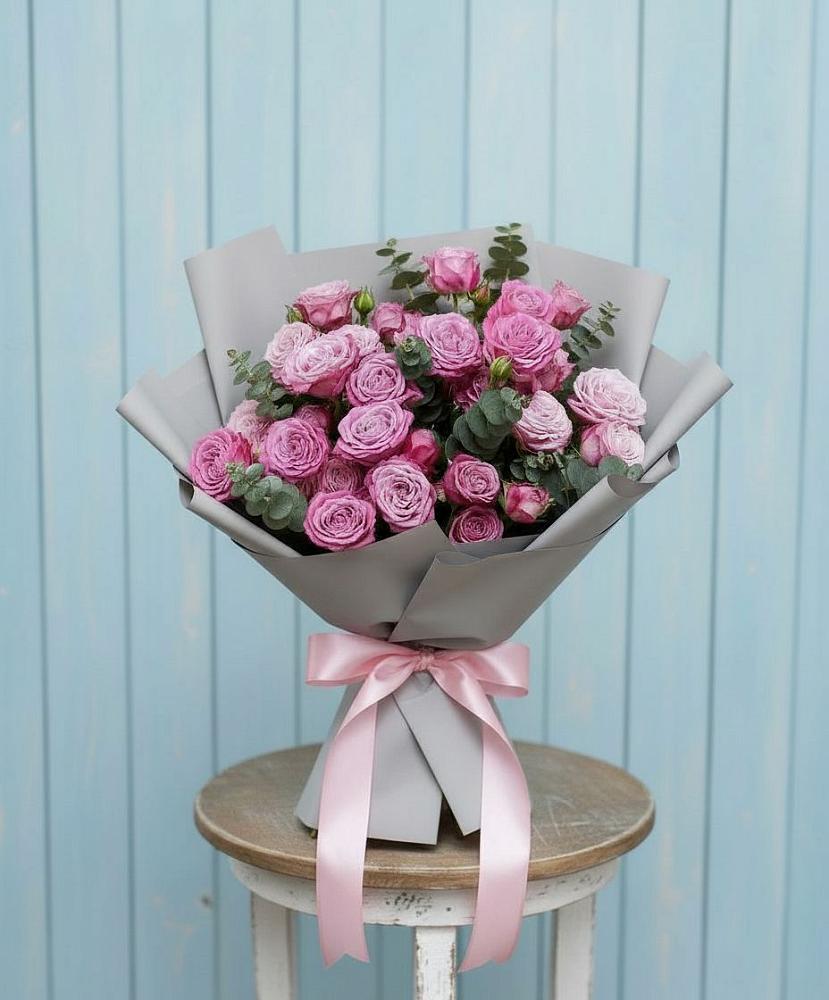 Композиция Яркий комплимент в Аксеново Букет цветов из: Розы в Аксеново