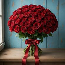 Букет Красные розы Блэк Меджик в Аксеново