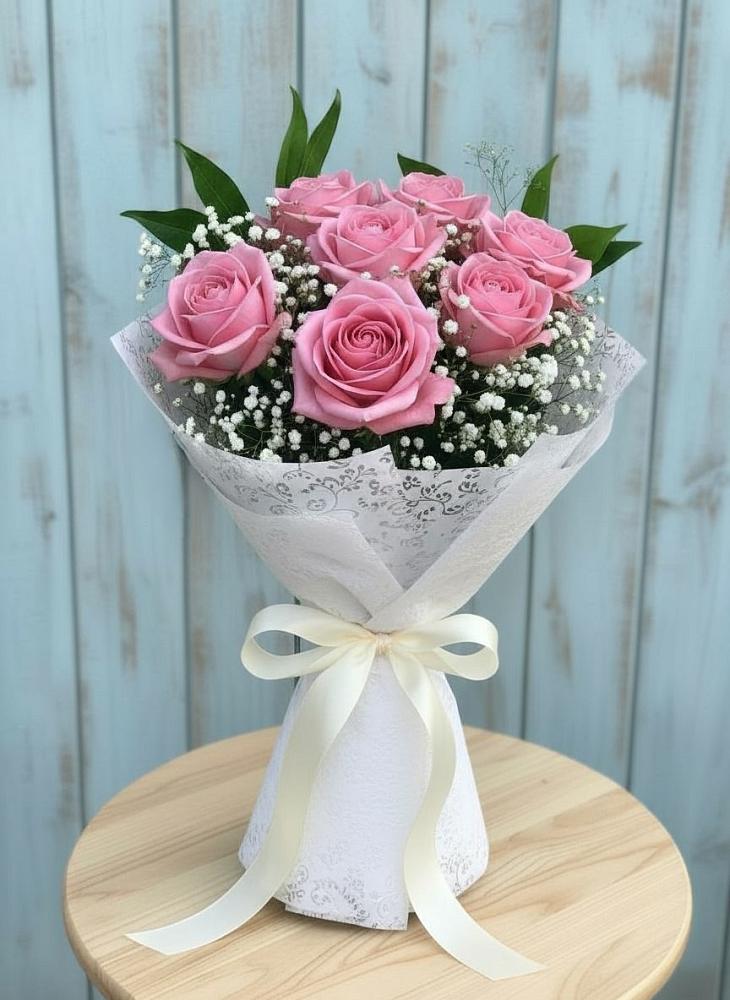 Букет шик блеск в Аксеново Букет цветов из: Розы в Аксеново