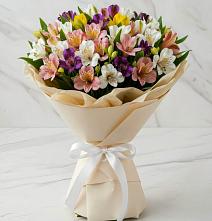 Букет цветов из:  Альстромерии #REPLACE_PRED# Аксеново