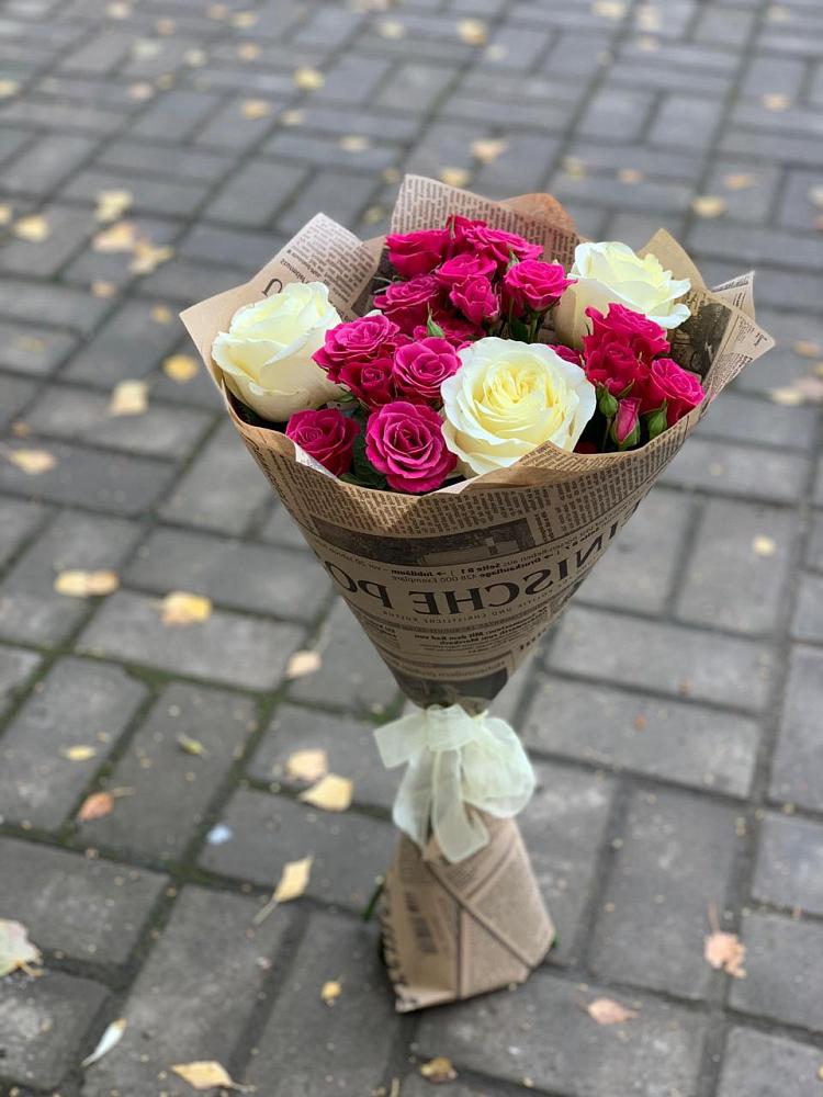 Букет цветов из: Розы в Аксеново