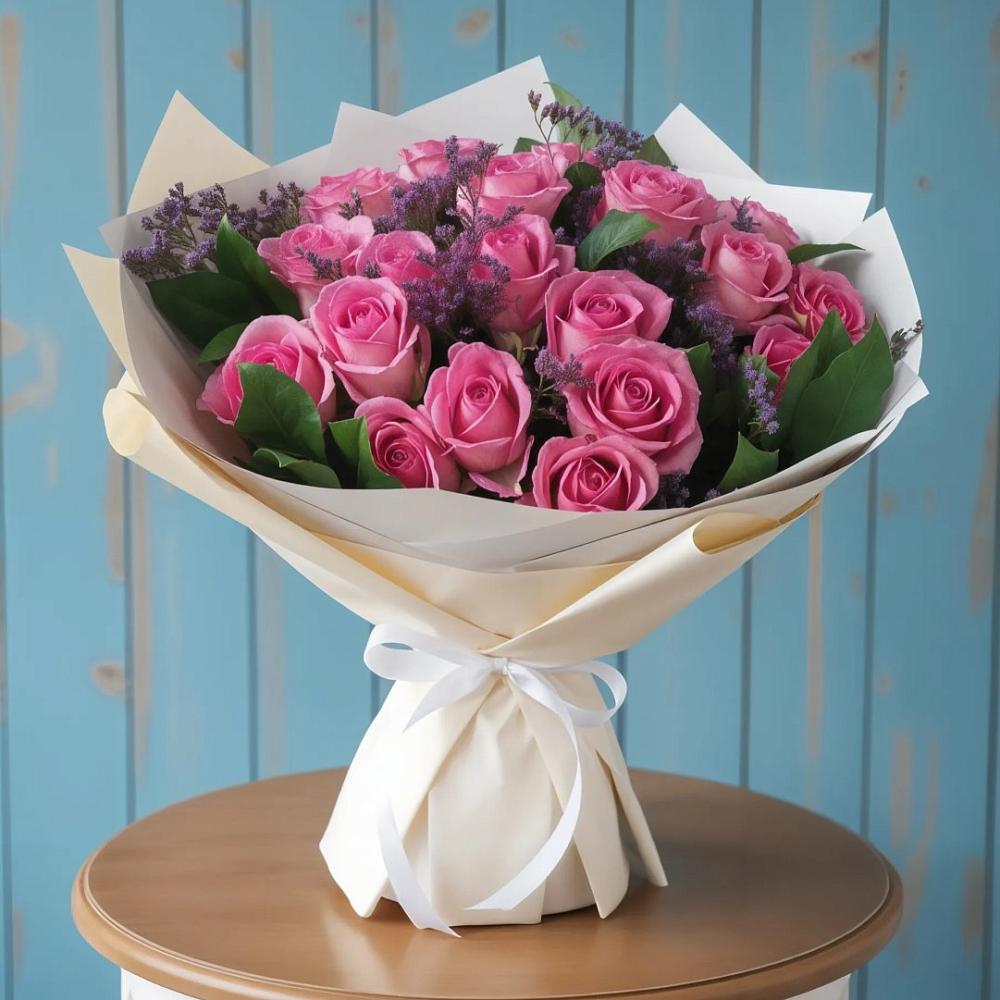 Букет цветов из: Розы в Аксеново